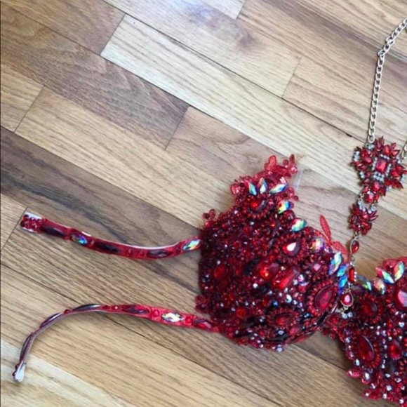 Swarovski crystal bikini - Picture 6 of 8